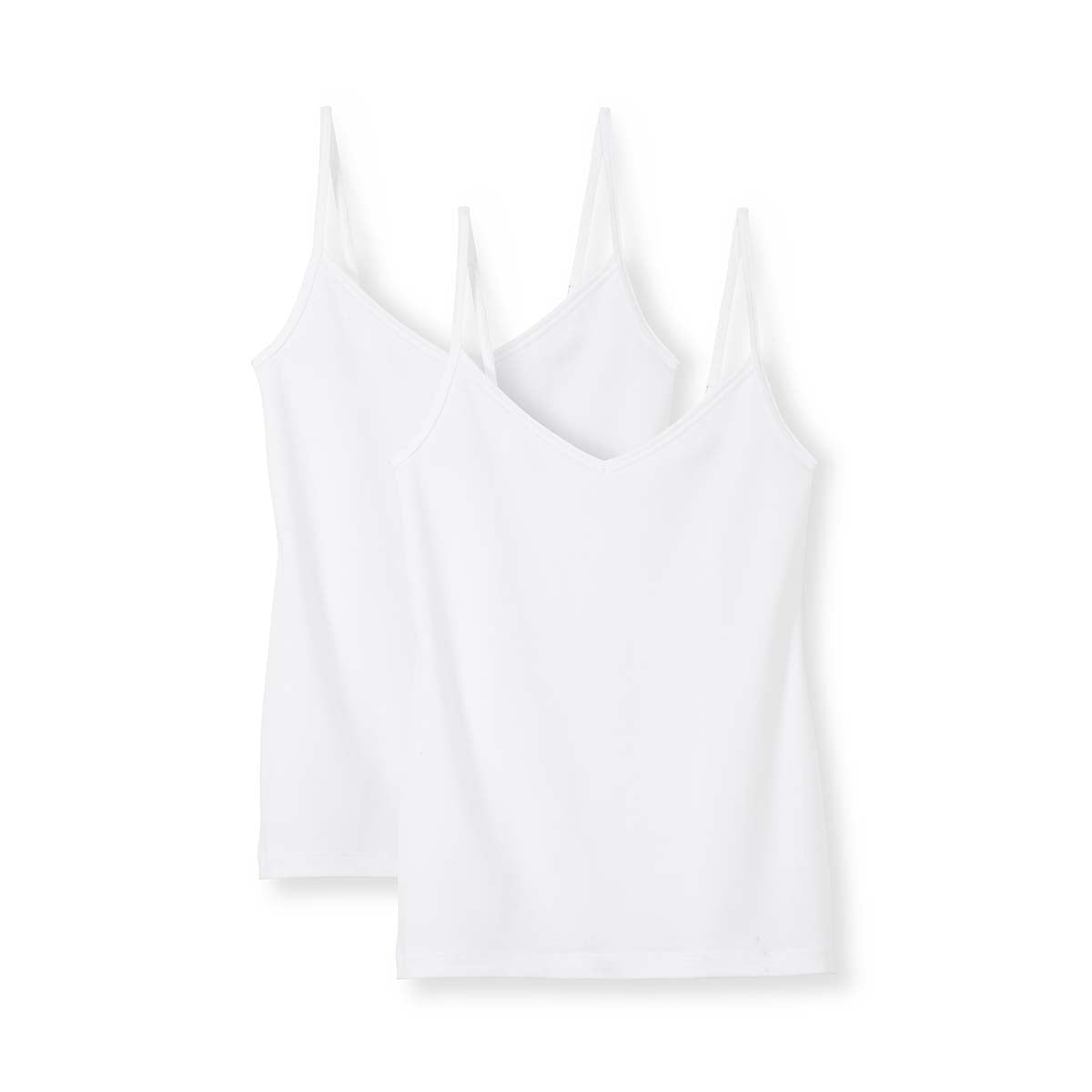 Calida Benefit Women 2-Pack top, hvid - 10601 - 001 - White