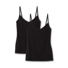 Calida Women Benefit 2-Pack top, sort - 10601 - 992 - Black