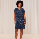 Triumph Boyfriend natkjole, blå - 10218295 - M008 - Blue