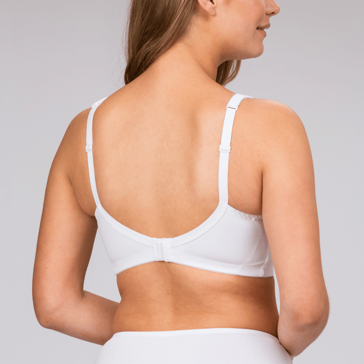 Trofé Linnea BH uden bøjle, hvid - 10813 - 1000 - White