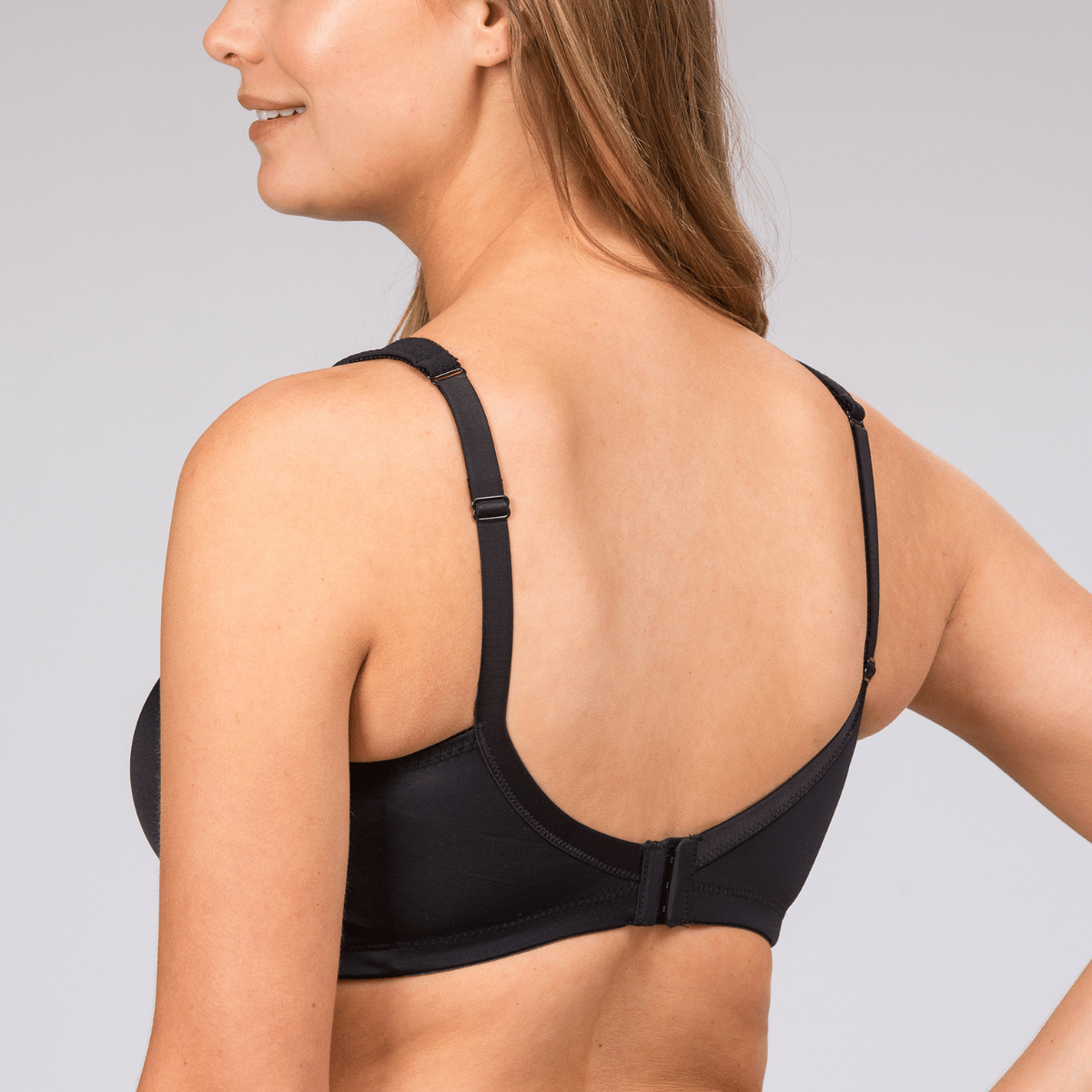 Trofé Linnea BH uden bøjle, sort - 10813 - 1200 - Black
