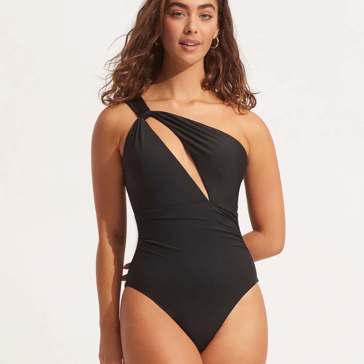 Seafolly Collective badedragt uden bøjle, sort - 10887 - 942 - Black