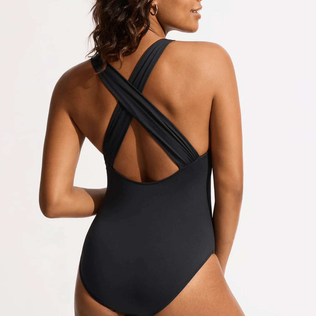 Seafolly Collective badedragt uden bøjle, sort - 10950-942 - BLACK - Black