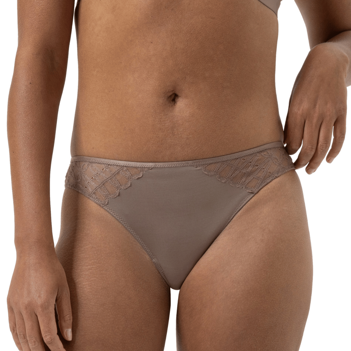 Mey Poetry Temptation tanga trusse, brun - 1120051 - 1279 - Milk`n Coffee