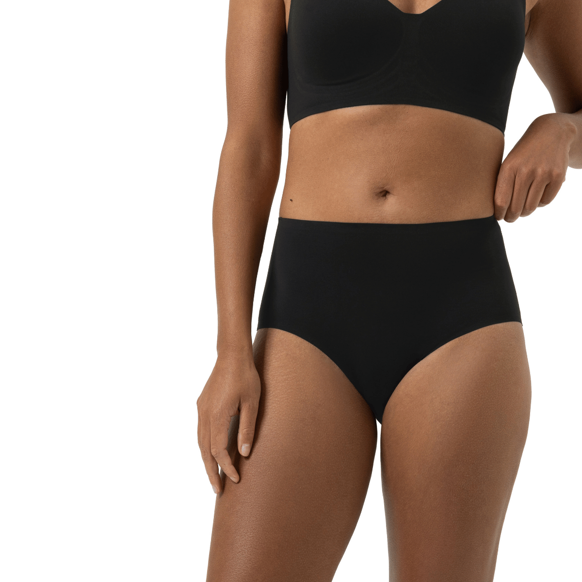 Mey Invisibles maxi trusse, sort - 1120056 - 003 - Black