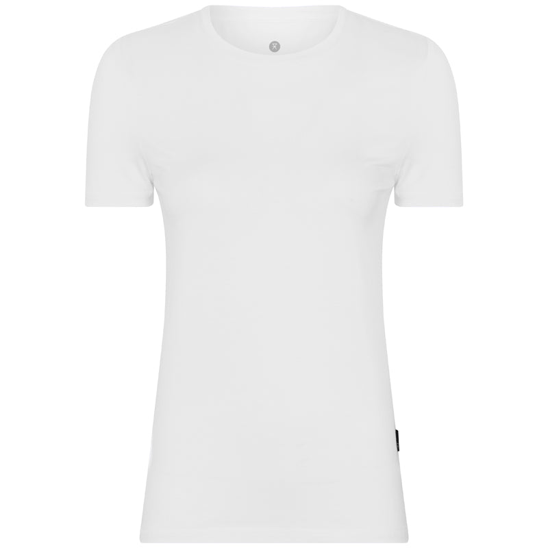 JBS of Denmark Bamboo Blend Slim t-shirt, hvid - 8-11235-02 - 1 - White