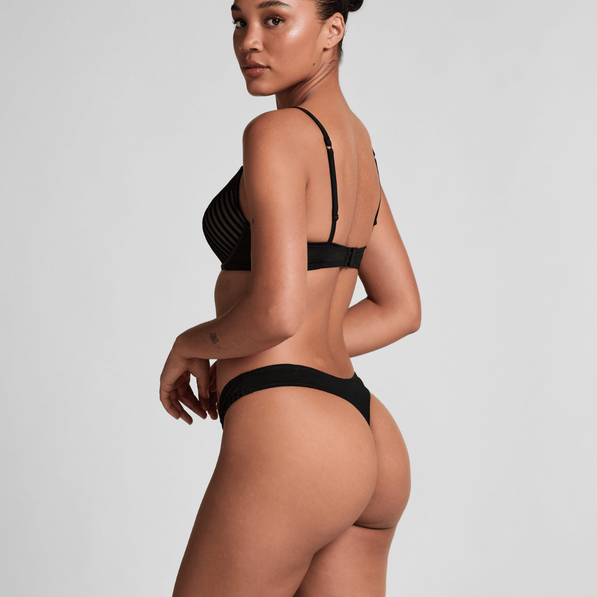 Hunkemöller Pia push-up BH, sort - 112477 - BLACK - Black
