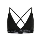 Urban Quest 2-Pack trekant BH, sort - 1140 - 9000 - Black