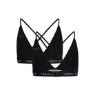 Urban Quest 2-Pack trekant BH, sort - 1140 - 9000 - Black