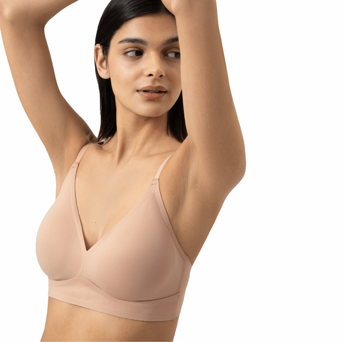 Mey Invisibles trekant BH, nude - 1150030 - 376 - Cream Tan