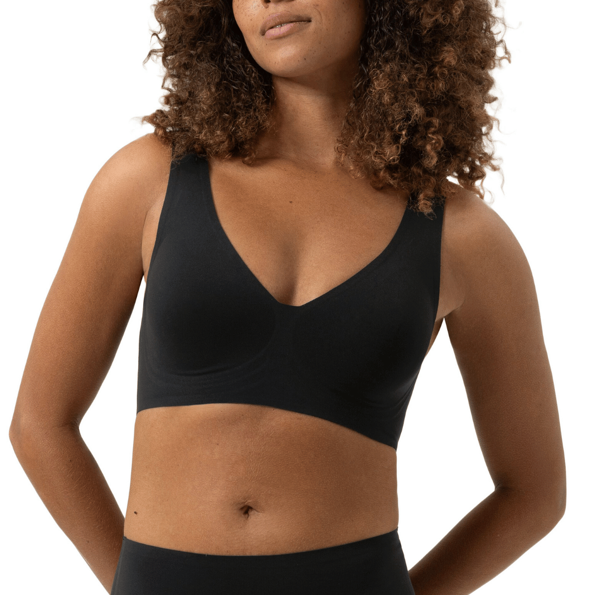 Mey Invisibles BH top, sort - 1150031 - 003 - Black