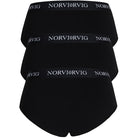 Norvig 3-Pack maxi trusse, sort - N1170 - SORT - Black