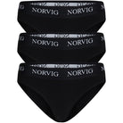 Norvig 3-Pack tai trusse, sort - N1180 - SORT - Black