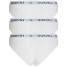 Norvig 3-Pack tai trusse, hvid - N1180 - HVID - White