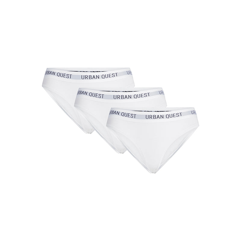 Urban Quest 3-Pack tai trusse, hvid - UQ1180 - 1000 - White