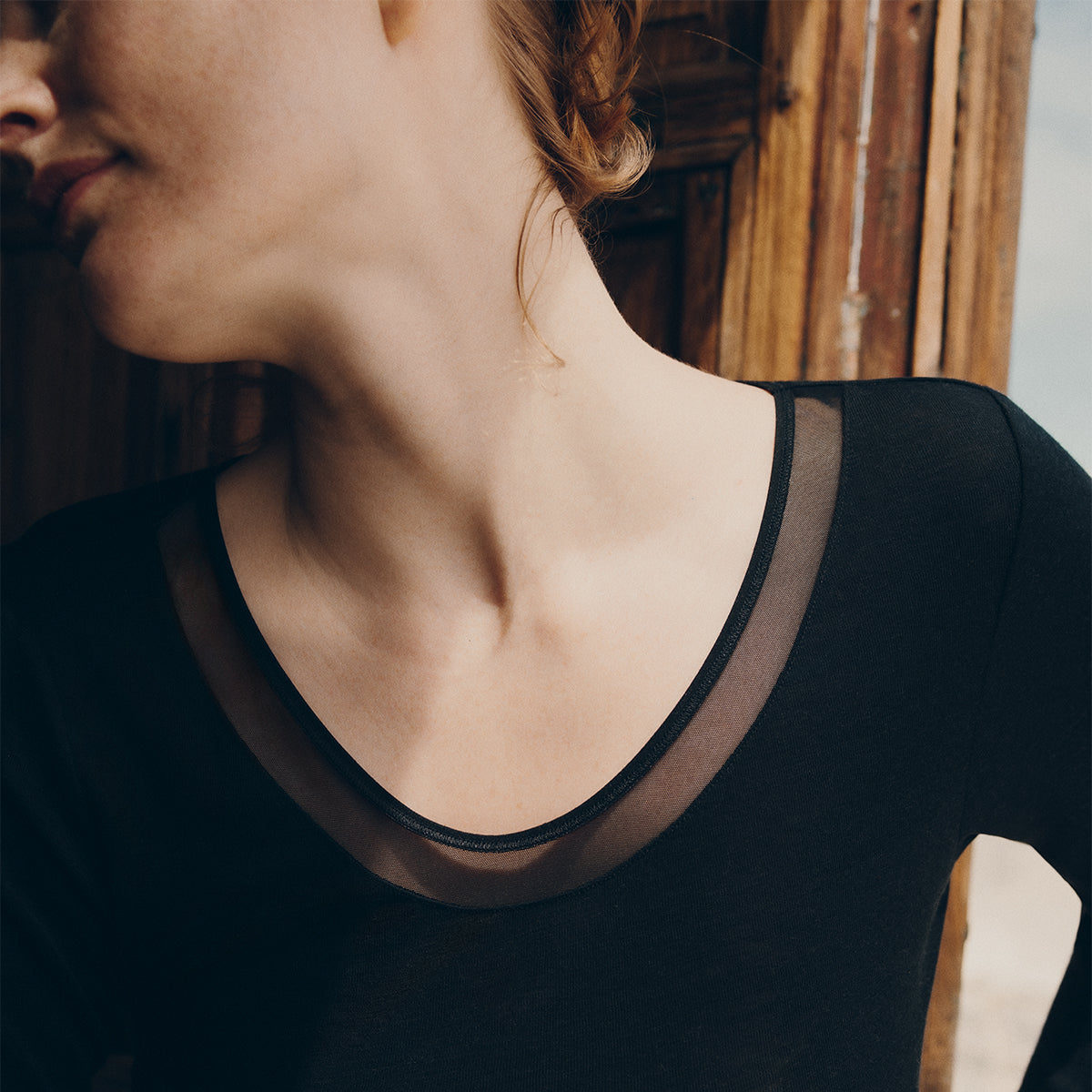 Femilet Juliana bluse, sort - FN1584 - 011 - Black