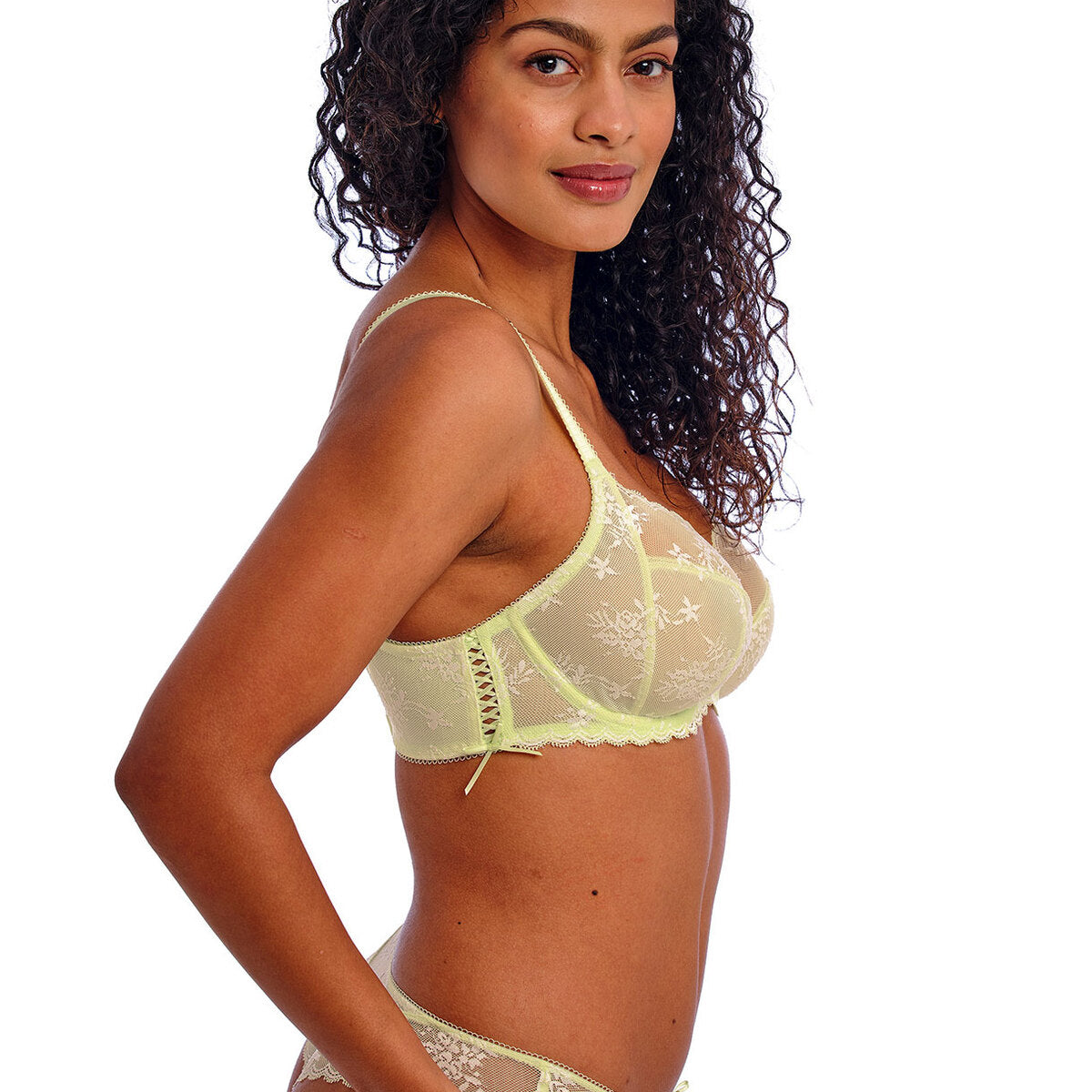 Freya Offbeat Decadence BH med bøjle, grøn - AA402501 - KEE - Key Lime