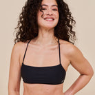Copenhagen Cartel Sanur bikini top uden bøjle, sort - 12124 - Nero - Nero