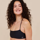 Copenhagen Cartel Sanur bikini top uden bøjle, sort - 12124 - Nero - Nero