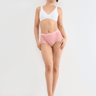 Sloggi Chic 4-pak maxi trusse, multi - 10214673 - M019 - Pink Light Combination