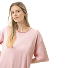 Mey Simple Stripes t-shirt, lyserød - 1230132 - 1114 - Bridal Rose