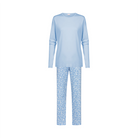 Mey Flower Meadow pyjamas, lyseblå - 1240002 - 1116 - Blue Silk
