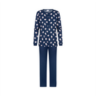 Mey Scribbled Dots pyjamas, blå - 1240017 - 1118 - Deep Marine
