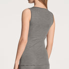 Calida True Confidence Tank top, grå - 12435 - 857 - Platin Melange