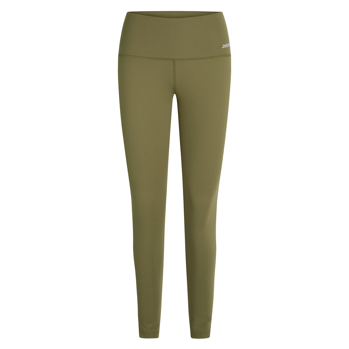 Zebdia sports tights, grøn - 12848 - 0521 - Army