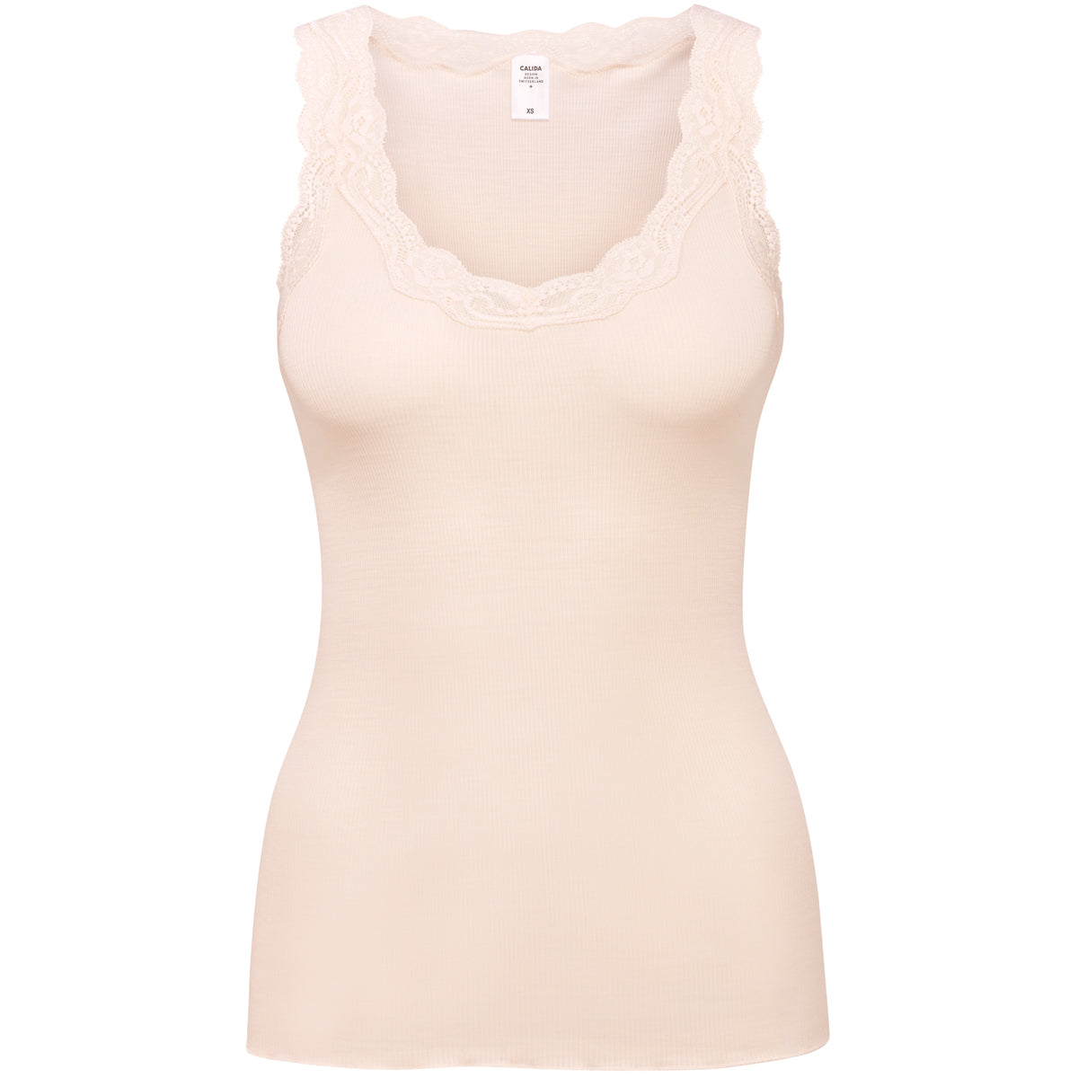Calida Richesse Lace Tank top, creme - 12990 - 090 - Ivory