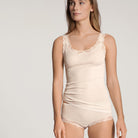 Calida Richesse Lace Tank top, creme - 12990 - 090 - Ivory