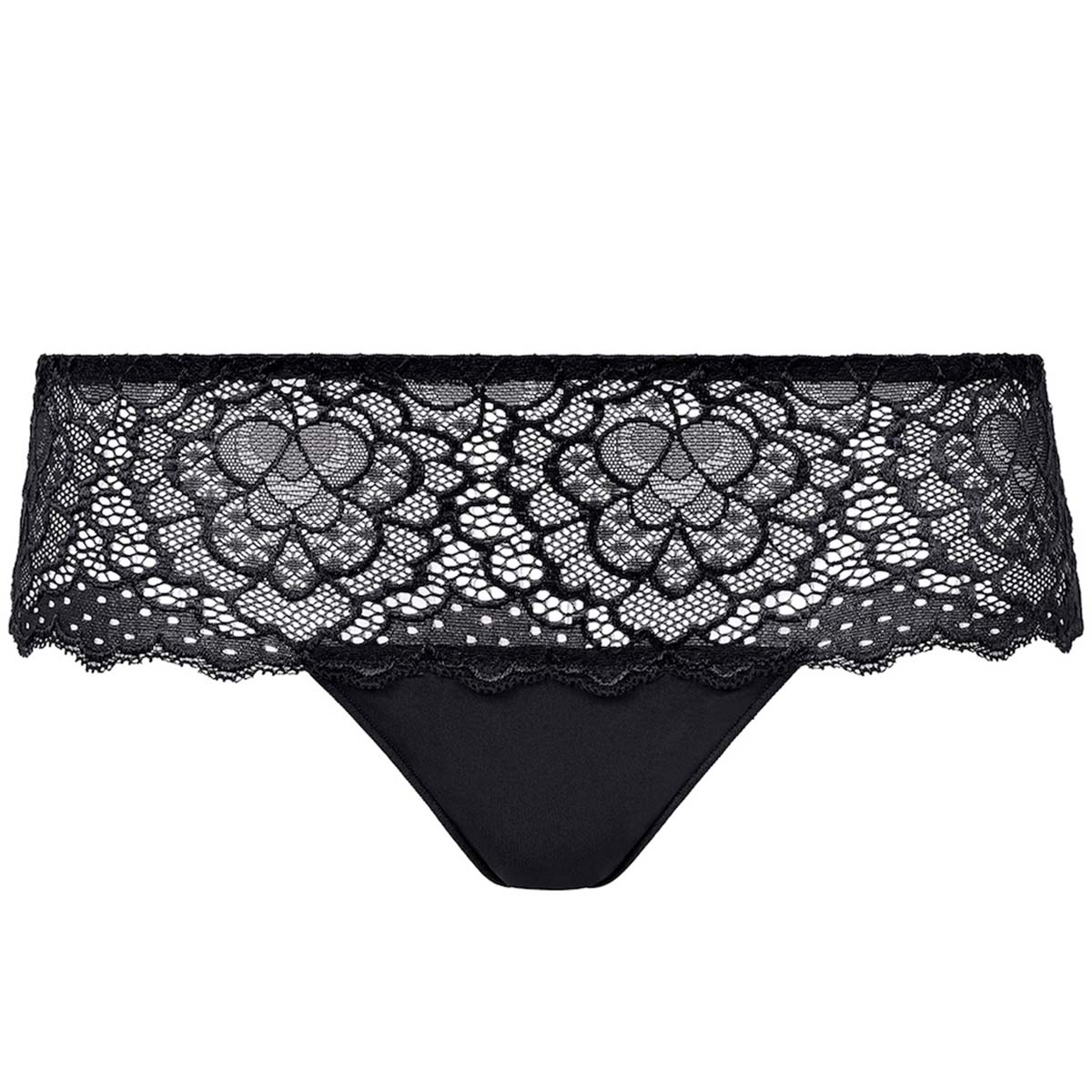 Simone Pérèle Caresse hipster trusse, sort - 12A630 - 015 - Black