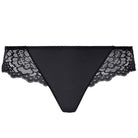 Simone Pérèle Caresse tanga trusse, sort - 12A710 - 015 - Black