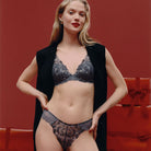 Triumph Sensual Spotlight Brazilian g-streng, grå - 10219848 - 00DK - Pebble Grey