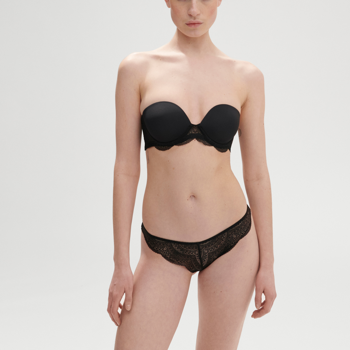 Simone Pérèle Karma tanga trusse, sort - 12V710 - 015 - Black
