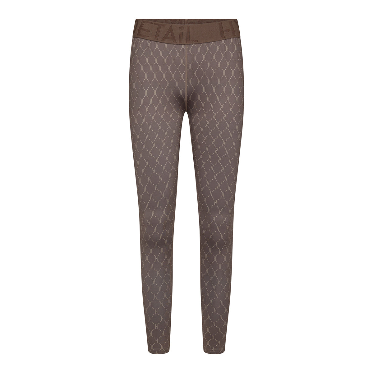Hype The Detail Printed leggings, beige - 3-200-21-225 - - Brown