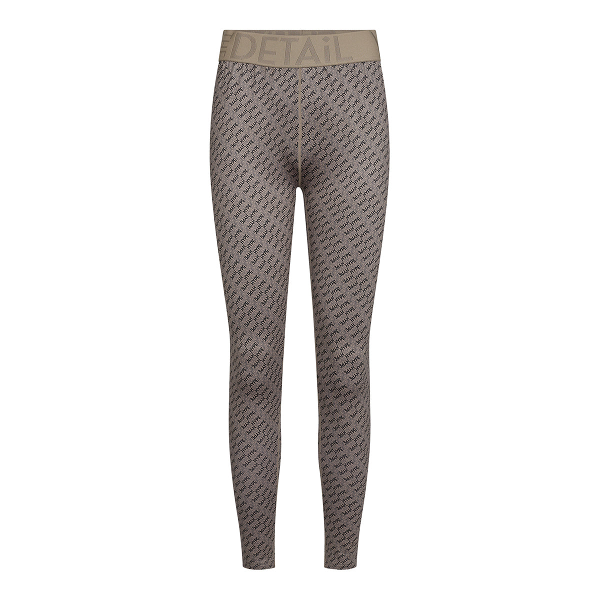 Hype The Detail Printed leggings, beige - 3-200-21 - 39 - Brown