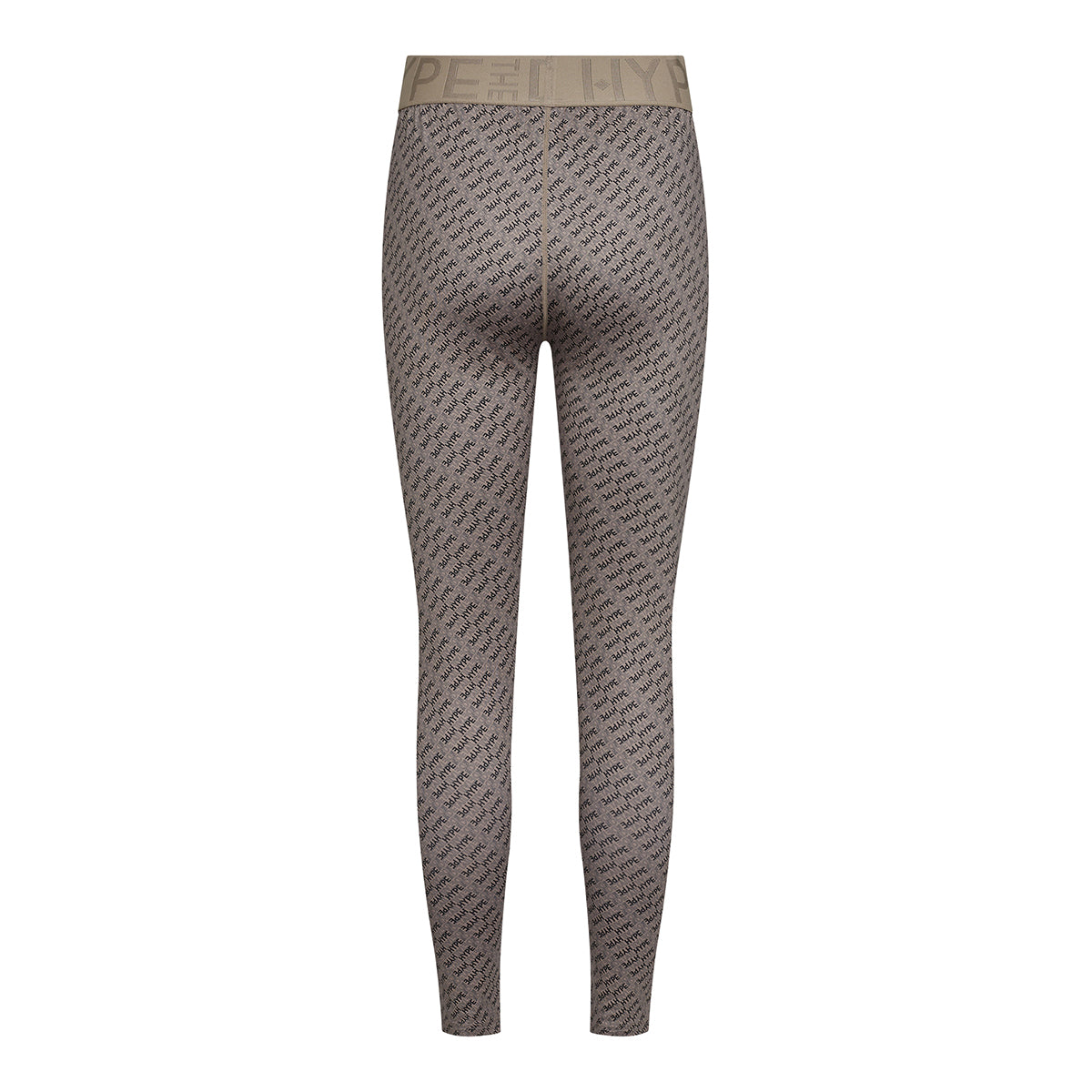 Hype The Detail Printed leggings, beige - 3-200-21 - 39 - Brown