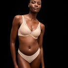Triumph Body Make-Up Illusion Lace WP BH med bøjle, beige - 10219710 - 00NZ - Nude Beige