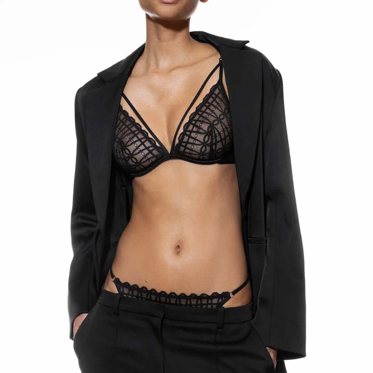 Mey Captivating g-streng, sort - 1320003 - 3 - Black
