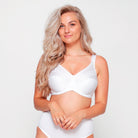 LingaDore Lisette BH uden bøjle, hvid - 1341 - 01 - White