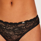 Hunkemöller Angie 2-Pack tai trusse, sort - 136472 - BLACK - Black