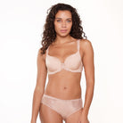 LingaDore Daily BH med bøjle, nude - 1400-1 - 03 - Blush