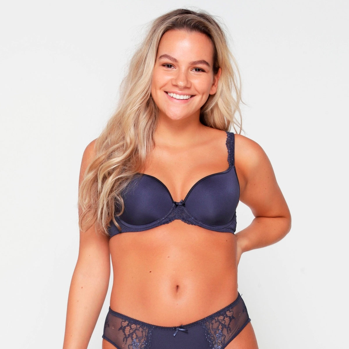 LingaDore Daily BH med bøjle, blå - 1400-1 - 172 - Navy