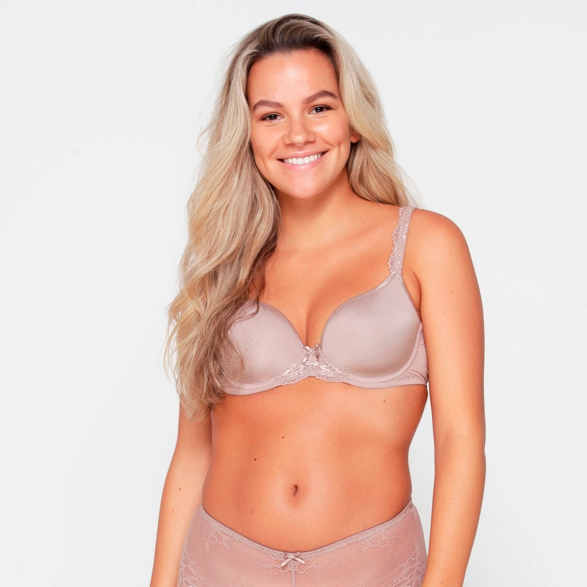 LingaDore Daily BH med bøjle, rosa - 1400-1 - 177 - Taupe