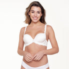 LingaDore Daily push-up BH, hvid - 1400-3 - 04 - Ivory