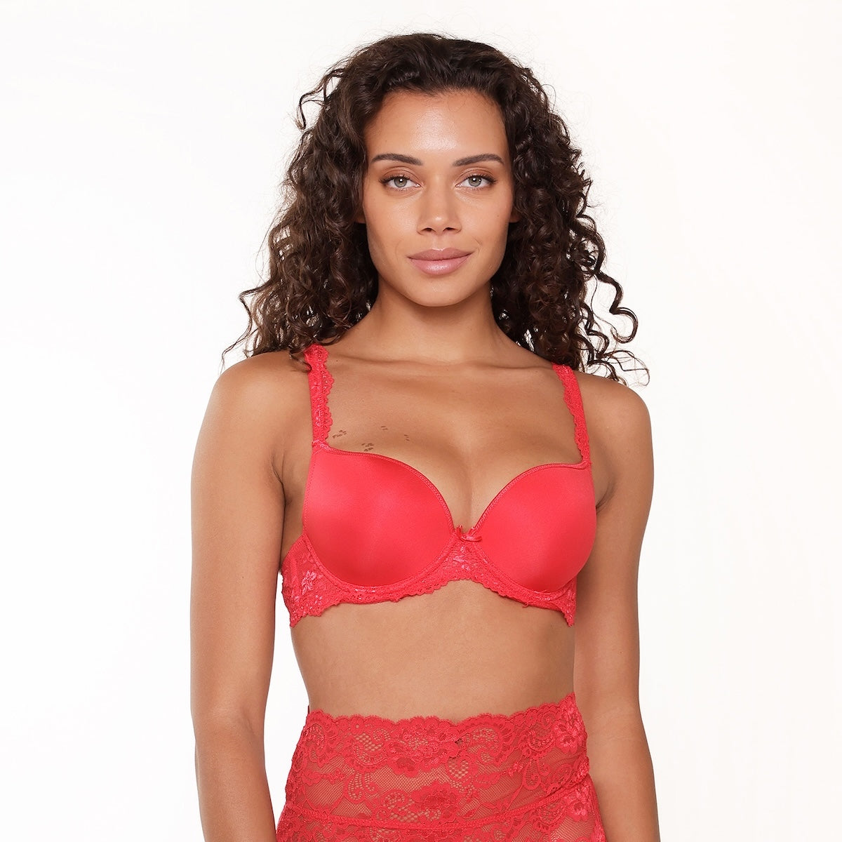LingaDore Daily push-up BH, rød - 1400-3 - 05 - Red