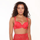 LingaDore Daily push-up BH, rød - 1400-3 - 05 - Red