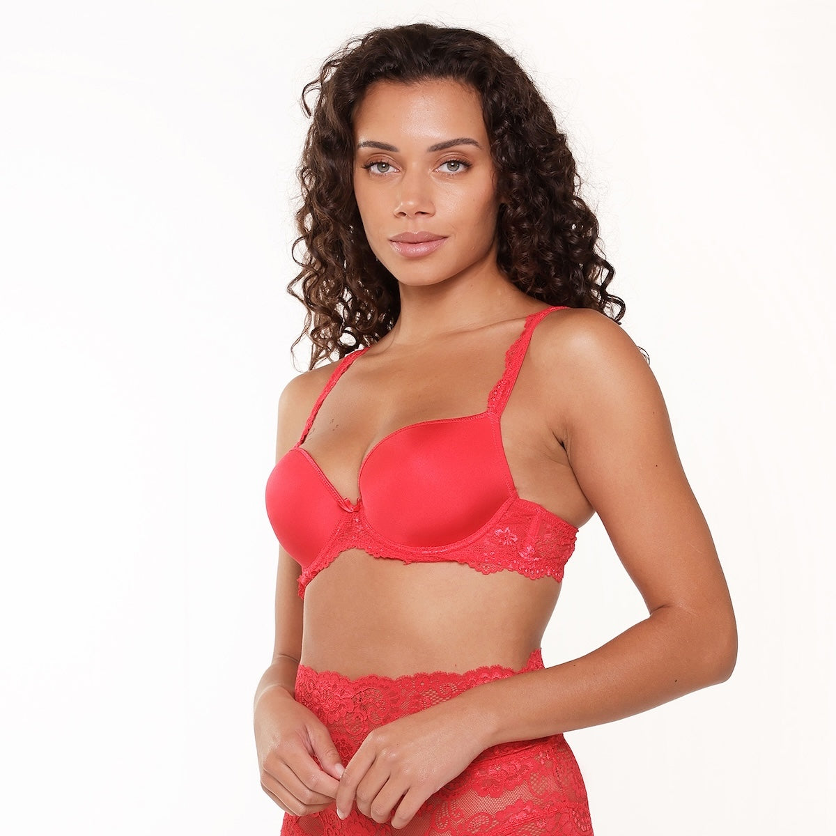 LingaDore Daily push-up BH, rød - 1400-3 - 05 - Red