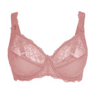 LingaDore Daily Plus Size BH med bøjle, lyserød - 1400-5A - 255 - Antique Rose